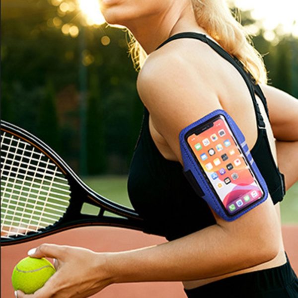 Universal sports armband for 6.8 inch Smartphones - Black Online