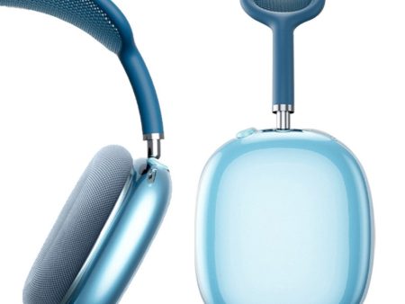 Airpods Max headphone protective case - Transparent Blue on Sale