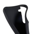 Thin TPU case with a matte finish and adjustable strap for Samsung Galaxy S22 - Black Fashion