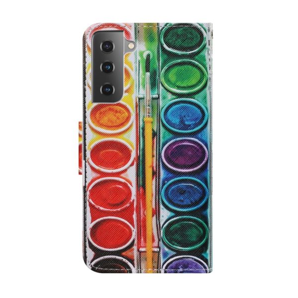 Wonderland Samsung Galaxy S21 FE flip case - Paint Tray Discount