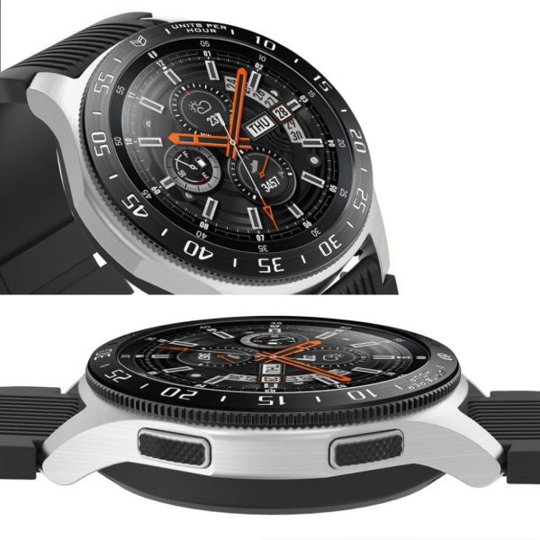 Samsung Galaxy Watch (46mm) metallic bezel - Black Sale