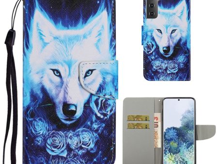 Wonderland Samsung Galaxy S21 flip case - Wolf For Cheap