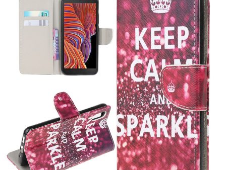 Wonderland Samsung Galaxy Xcover 5 flip case - Keep Calm and Sparkle Online now