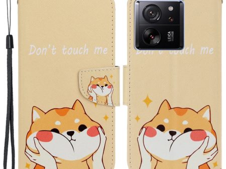 Wonderland Xiaomi 13T   Xiaomi 13T Pro   Xiaomi Redmi K60 Ultra flip case - Akita Dog For Sale