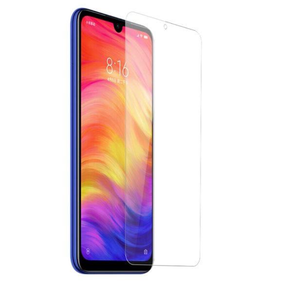 Xiaomi Redmi Note 7 arc edge tempePunainen glass näytönsuoja Supply