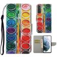 Wonderland Samsung Galaxy S21 FE flip case - Paint Tray Discount