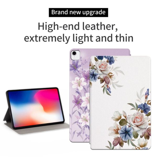 Chinese Rose Printed Tablet Case for Apple iPad Pro 11 (2018-2022) Online Sale