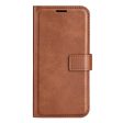 Wallet-style leather case for OnePlus 10 Pro - Light Brown on Sale