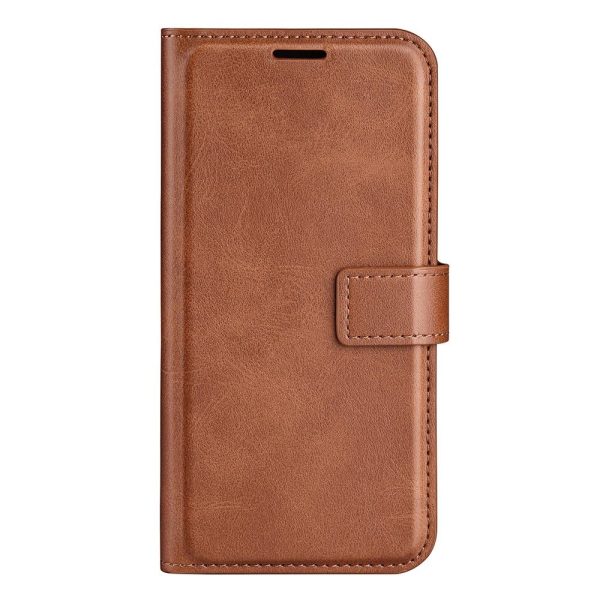 Wallet-style leather case for OnePlus 10 Pro - Light Brown on Sale