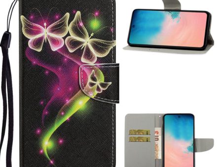 Wonderland Samsung Galaxy S20 Plus flip case - Pink   Brown Butterflies Sale