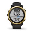 Garmin Fenix 6S   6S Pro concave stainless steel bezel - Gold Fashion