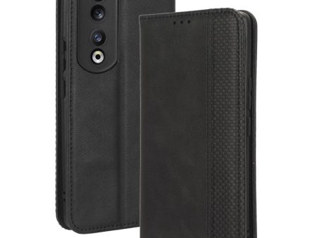 Bofink Vintage Honor 90 leather case - Black Cheap