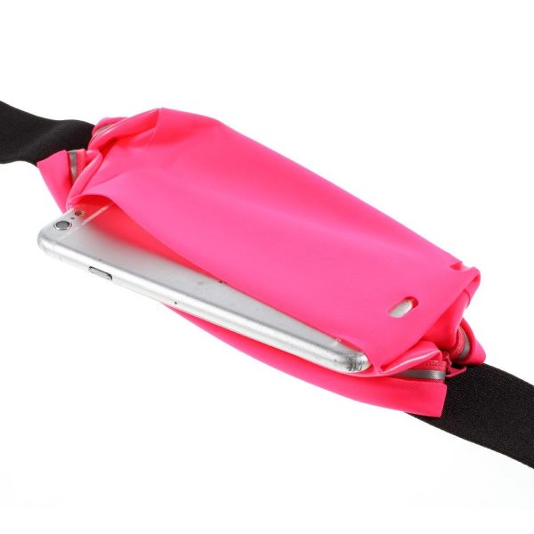 Waist Belt For 5.5 Inch Smartphones 165x85mm - Rose Sale