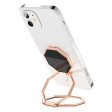 Universal foldable magnetic desktop phone and tablet holder - Gold For Cheap