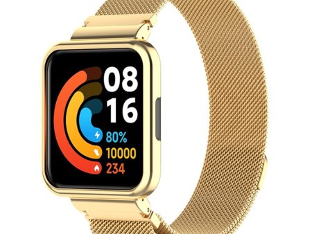 Xiaomi Redmi Watch 2 Lite stainless steel watch strap - Gold Fashion