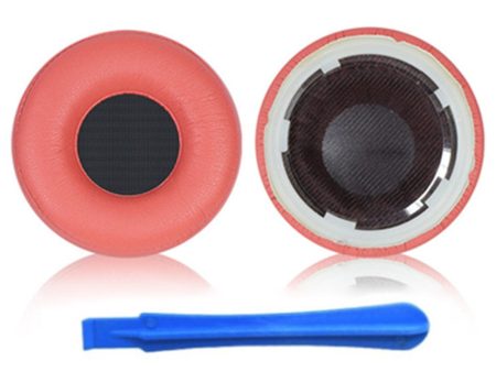 Protein Leather Ear Cushions for Sony WH-H800 Headset - Red Online Hot Sale