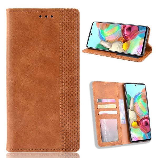 Bofink Vintage Samsung Galaxy Note 10 Lite leather case - Brown Online Sale