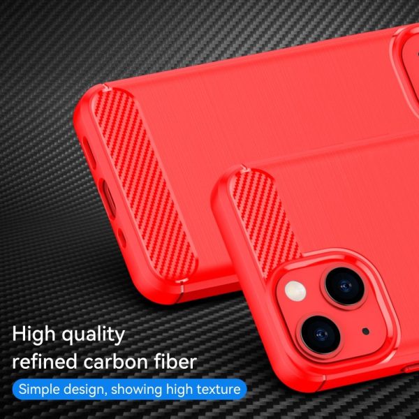 Carbon Flex case - iPhone 13 Mini - Red Online Hot Sale