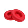 Beats Solo 2   3 leather foam ear pad cushion - Red Online