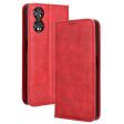 Bofink Vintage TCL 40 NxtPaper leather case - Red For Discount