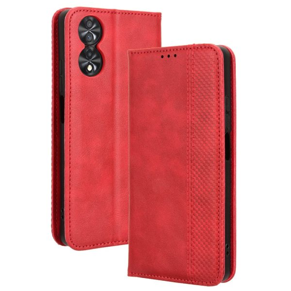 Bofink Vintage TCL 40 NxtPaper leather case - Red For Discount