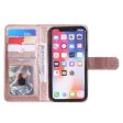 10-slot wallet case for iPhone XS - Rose Gold Online now