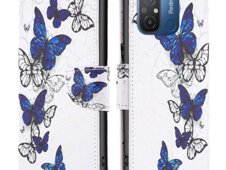 Wonderland Xiaomi Redmi 12C flip case - Butterflies on Sale