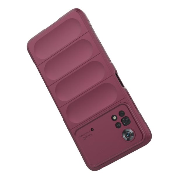 Soft gripformed cover for Xiaomi Poco X4 Pro 5G - Wine Red Online Hot Sale