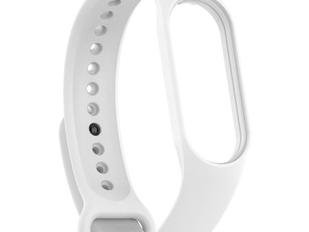 Xiaomi Mi Band 7   6   5 simple watch strap - White For Sale