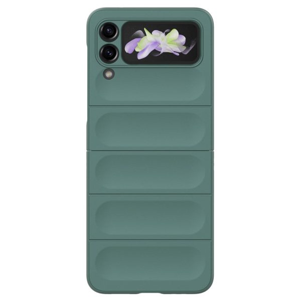 Soft gripformed Samsung Galaxy Z Flip3 5G cover - Green Discount