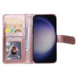 10-slot Samsung Galaxy S24 Plus wallet case - Pink Online Hot Sale