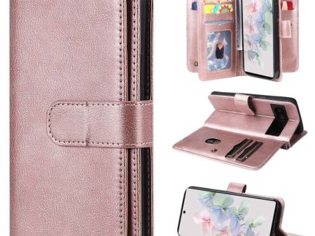 10-slot wallet case for Google Pixel 7 - Rose Gold Sale