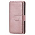 10-slot wallet case for Samsung Galaxy S23 - Rose Gold Discount