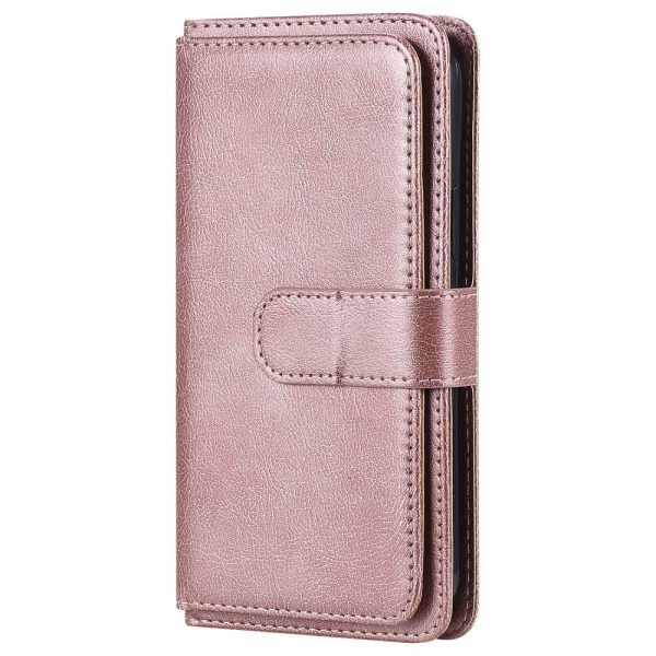 10-slot wallet case for Samsung Galaxy S23 - Rose Gold Discount