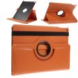 iPad Air 2 litchi grain style leather case - Orange Online