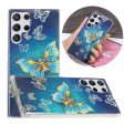 Deco Samsung Galaxy S23 Ultra case - Electroplated Butterflies For Discount