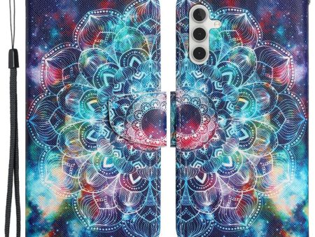 Wonderland Samsung Galaxy S24 flip case - Starry Sky   Mandala Sale