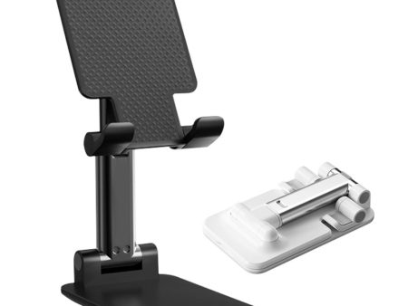 Universal foldable phone mount holder - Black Online Sale