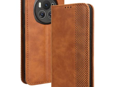 Bofink Vintage Honor Magic 6 leather case - Brown Hot on Sale