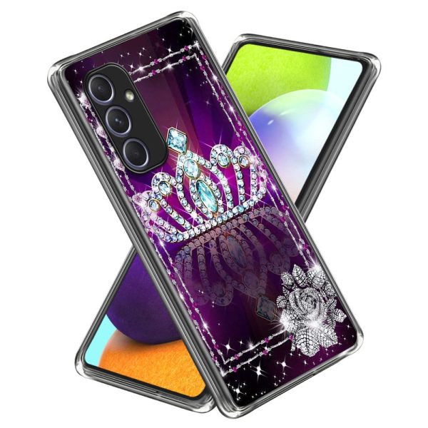 Deco Samsung Galaxy A54 phone cover - Diamond Crown For Cheap