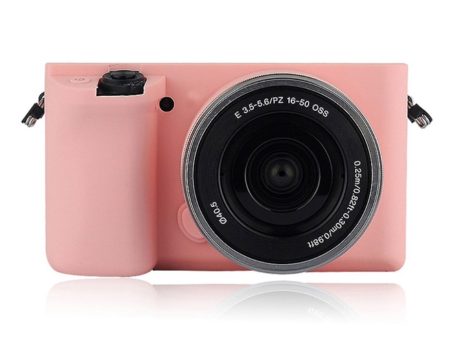 Sony Alpha A6300 A6000 flexible soft silicone case - Pink Online Hot Sale