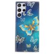 Deco Samsung Galaxy S23 Ultra case - Electroplated Butterflies For Discount