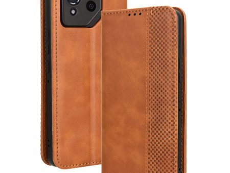 Bofink Vintage Asus ROG Phone 8 Pro leather case - Brown Cheap