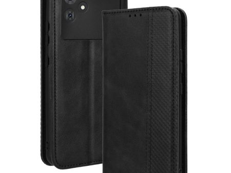 Bofink Vintage Cubot Note 21 leather case - Black Online now