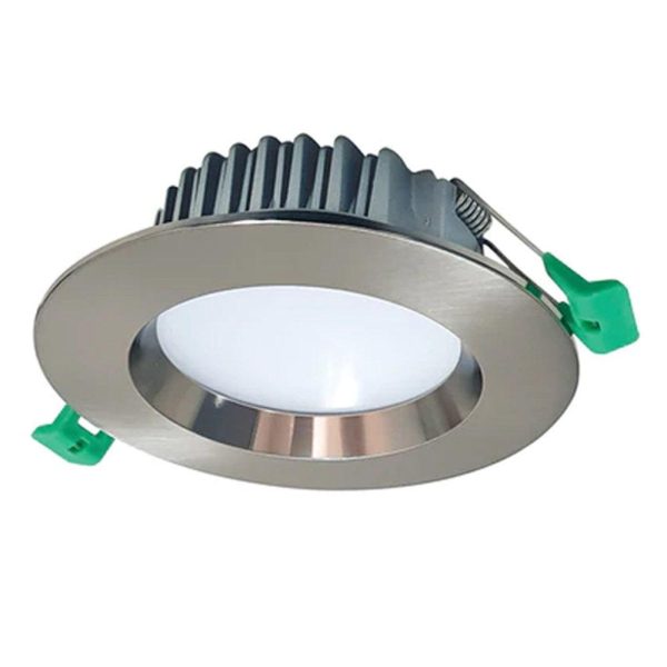 105mm LED Downlight 12w Chrome, White CCT ICDLR12512WCCT Eurotech Hot on Sale