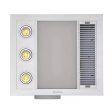 480m³ h Martec Linear MINI 3 in 1 Bathroom Heater   Exhaust Fan and LED Light in Silver   White on Sale