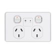 Double Powerpoint with Wi-Fi Extender in White Online Hot Sale