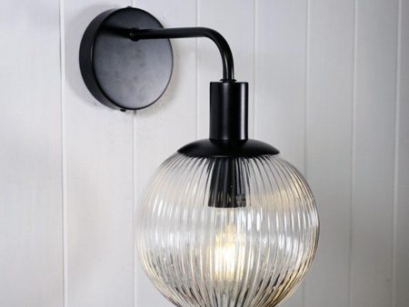 Legarno Indoor Wall Light in Clear or Opal Glass For Sale