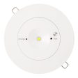 Recessed LED Spitfire Emergency Light 3w in Matt White on Sale