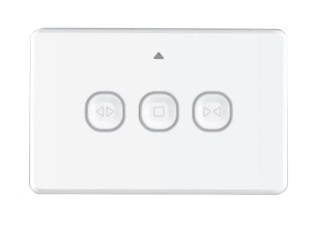 Smart Curtain and Blind Switch in White - Wi-Fi or Zigbee Supply